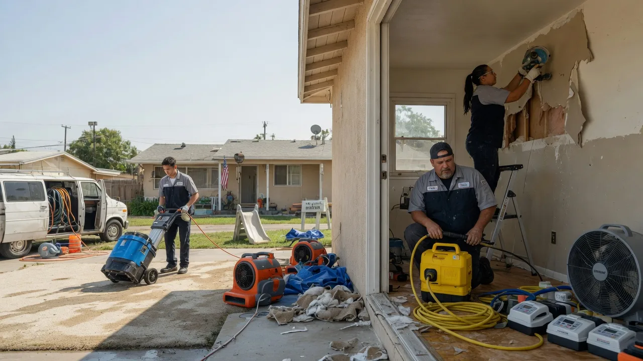 Water Damage Restoration in Milford Center, OH near me